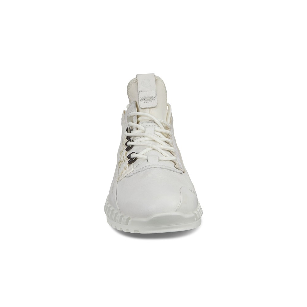 ECCO Womens Sneakers White - Zipflex Low Dyneema - KIM-359241